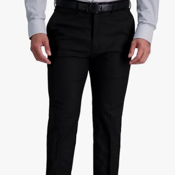 Kenneth Cole REACTION Men's Slim‎ Fit Solid Performance Dress Pant - 32Wx34L - Picture 1 of 5